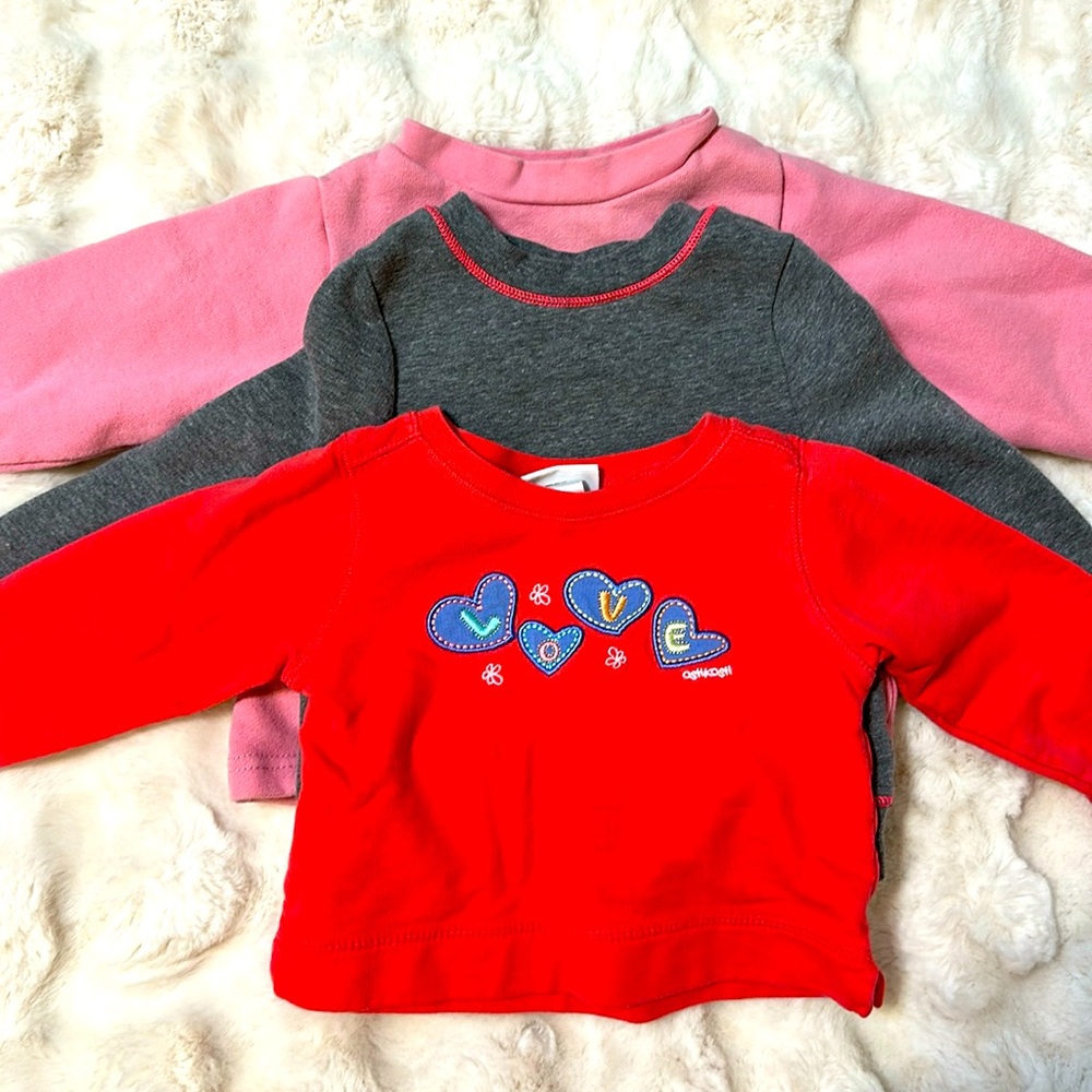 Bundle of 3 Long Sleeves Sweater 18M